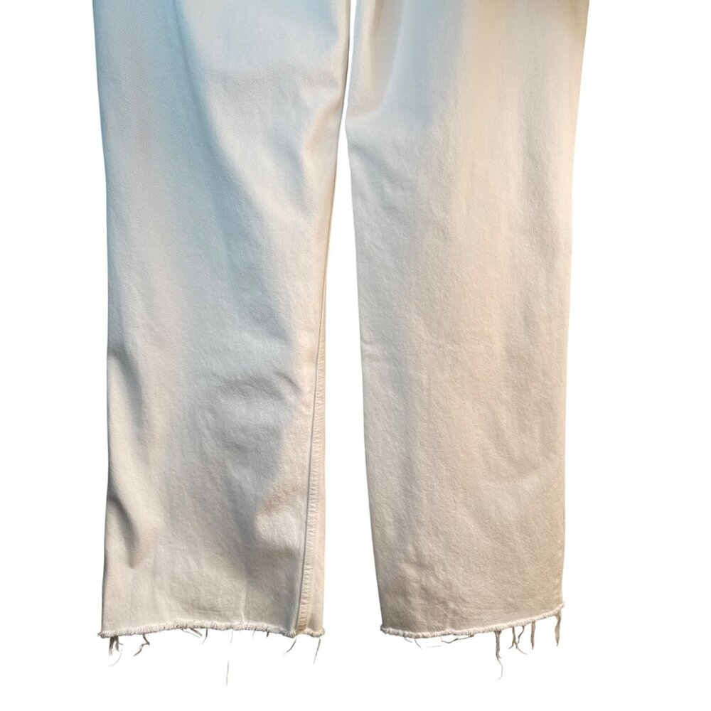 2/$30 ZARA Womens Size 8 Distressed White Jeans - Picture 14 of 15